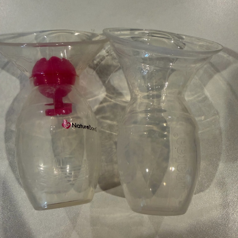 NatureBond and Haakaa Silicone Breast Pumps